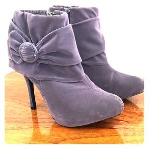 Women’s high heel booties
